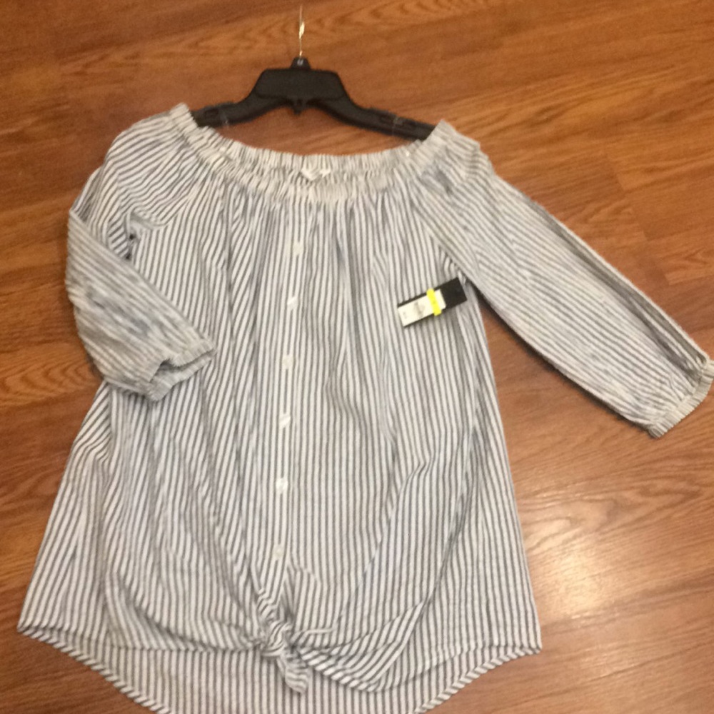 Seersucker top